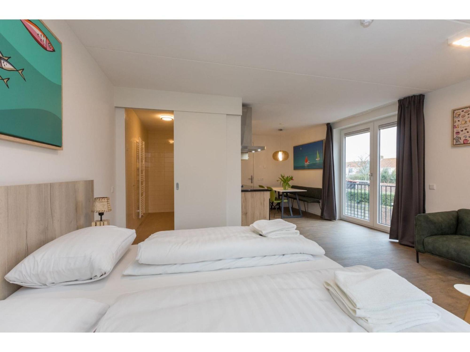 Luxurious Studio For 2 People A 1 Minute Walk From The Beach Of Zoutelande Exterior foto